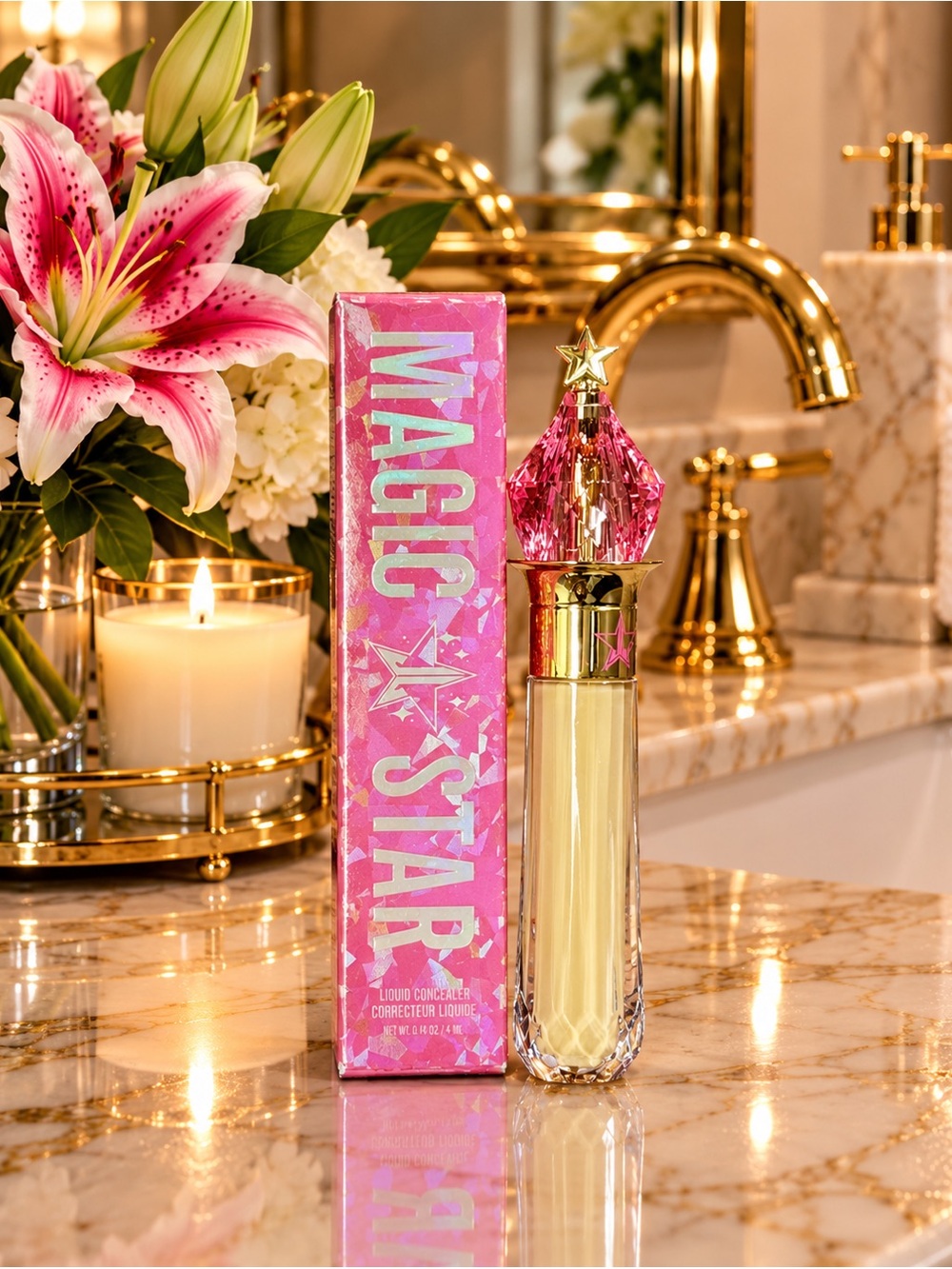 Jeffree Star Magic Star Concealer, Yellow, NEW